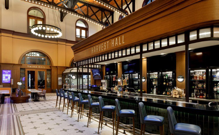 Main Bar Third Rail Entrance Harvest Hall Grapevine TX
