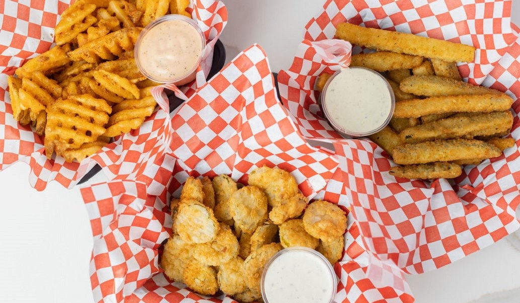 Firebawks Fried Appetizer Spread